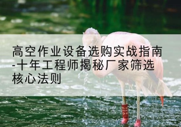 景泰剪叉式升降机厂家-高空作业设备选购实战指南-十年工程师揭秘厂家筛选核心法则